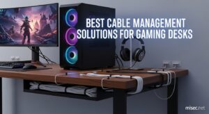 Best Cable Management Solutions for Gaming Desks