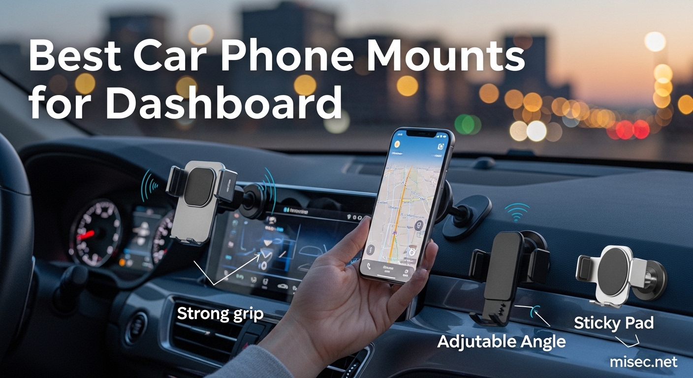 Best Car Phone Mounts for Dashboard