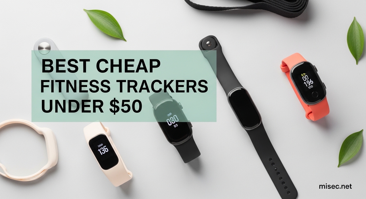 Best Cheap Fitness Trackers Under $50