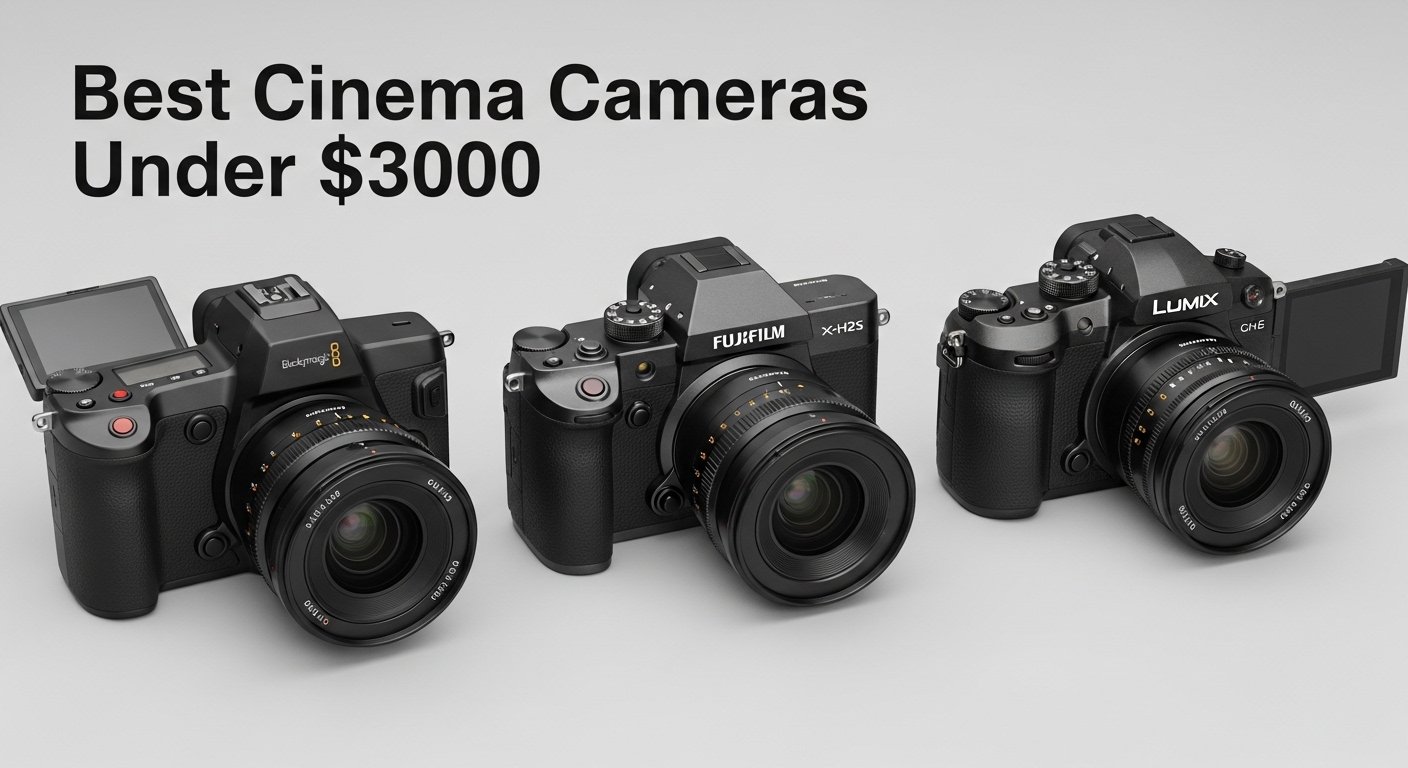 Best Cinema Cameras Under $3000