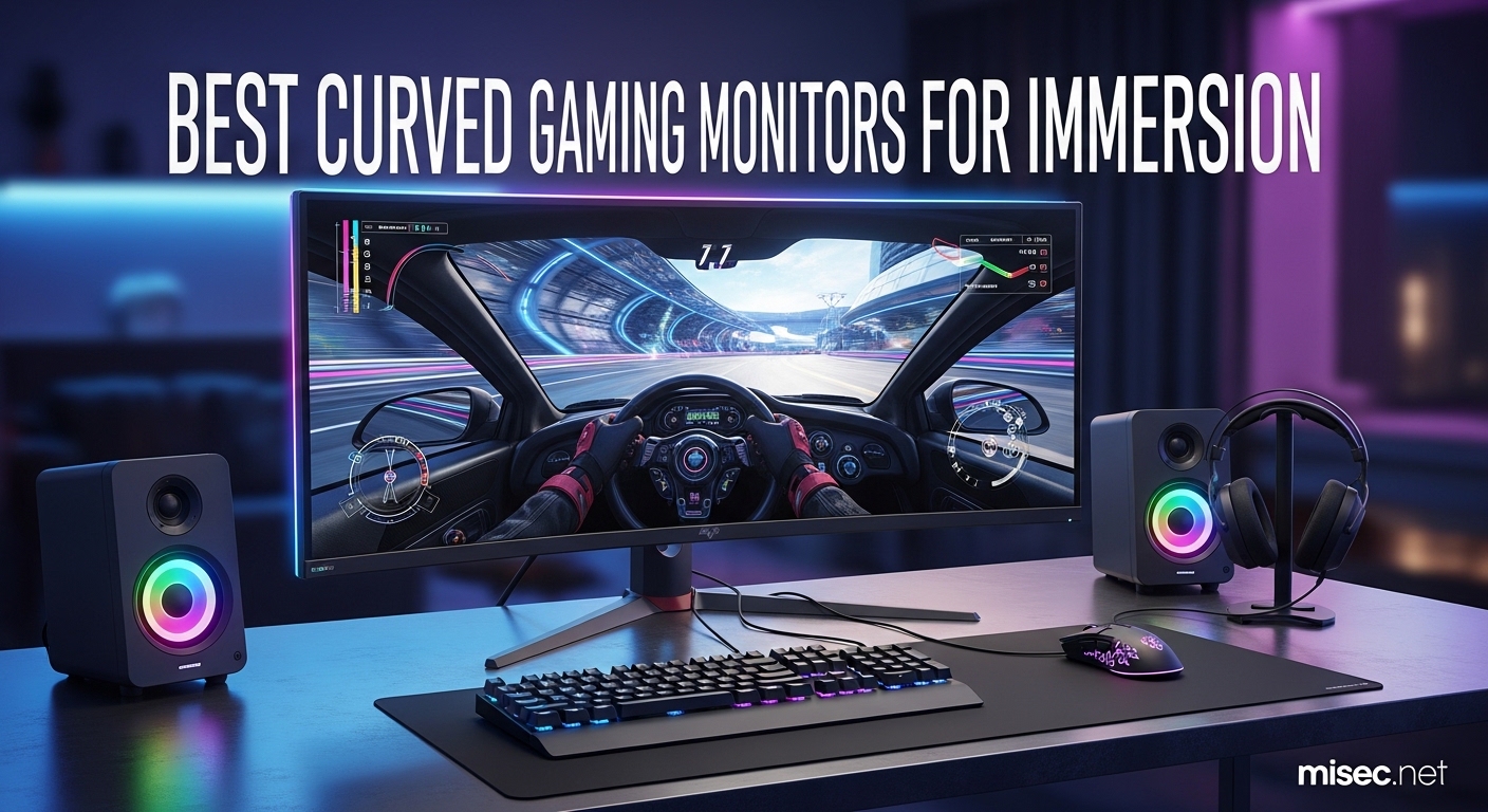 Best Curved Gaming Monitors for Immersion
