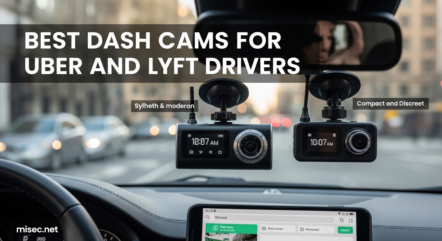 Best Dash Cams for Uber and Lyft Drivers