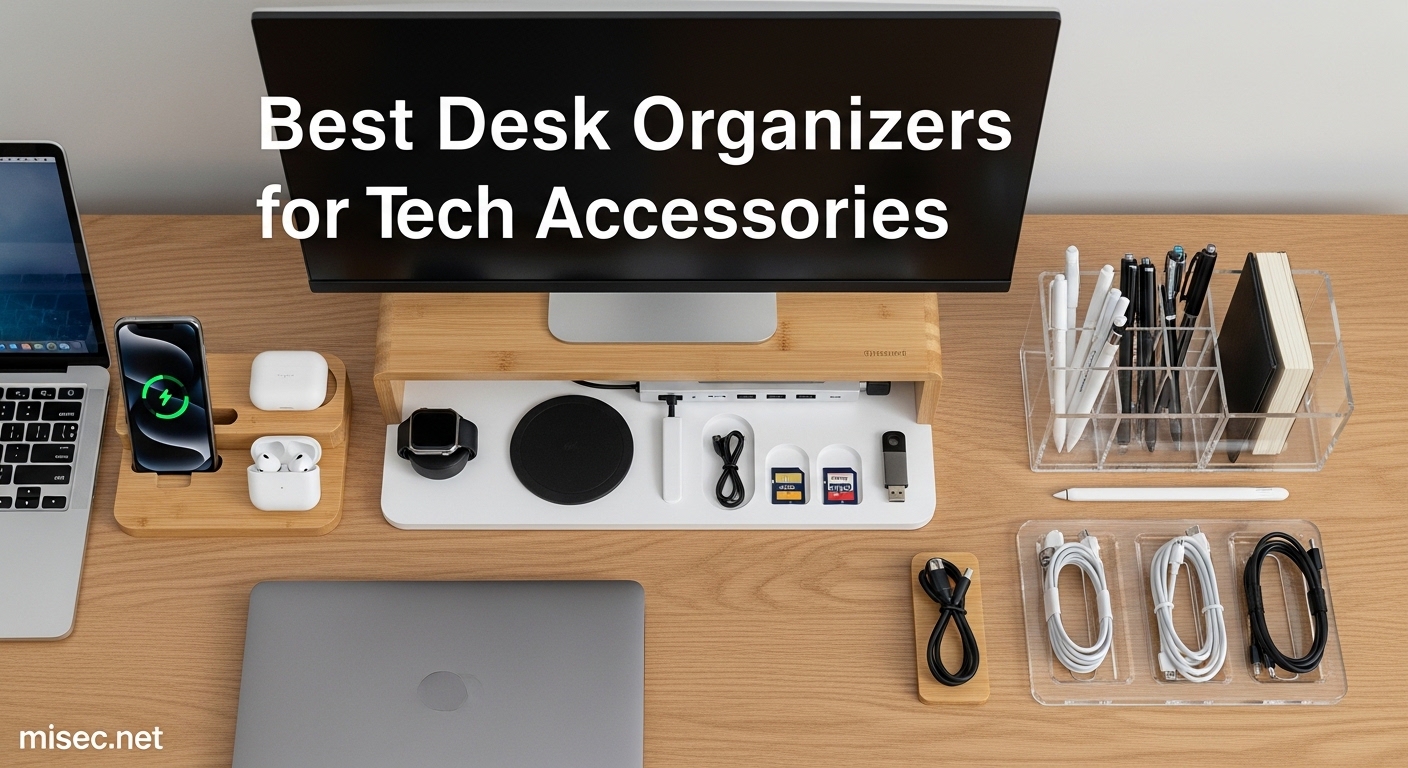 Best Desk Organizers for Tech Accessories