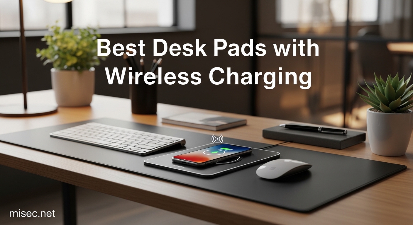 Best Desk Pads with Wireless Charging