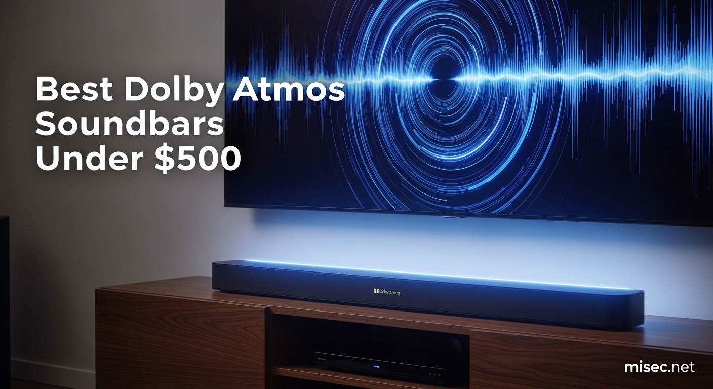 Best Dolby Atmos Soundbars Under $500