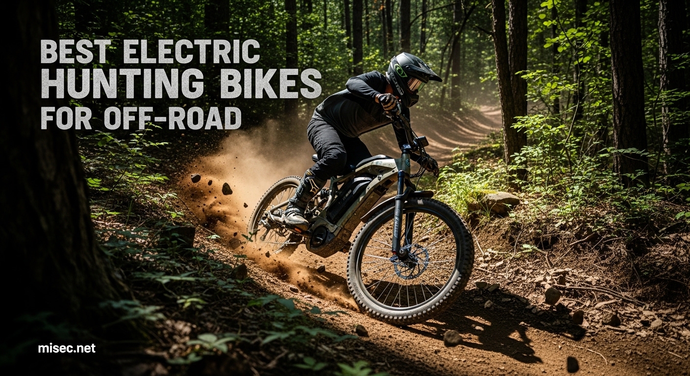 Best Electric Hunting Bikes for Off-Road