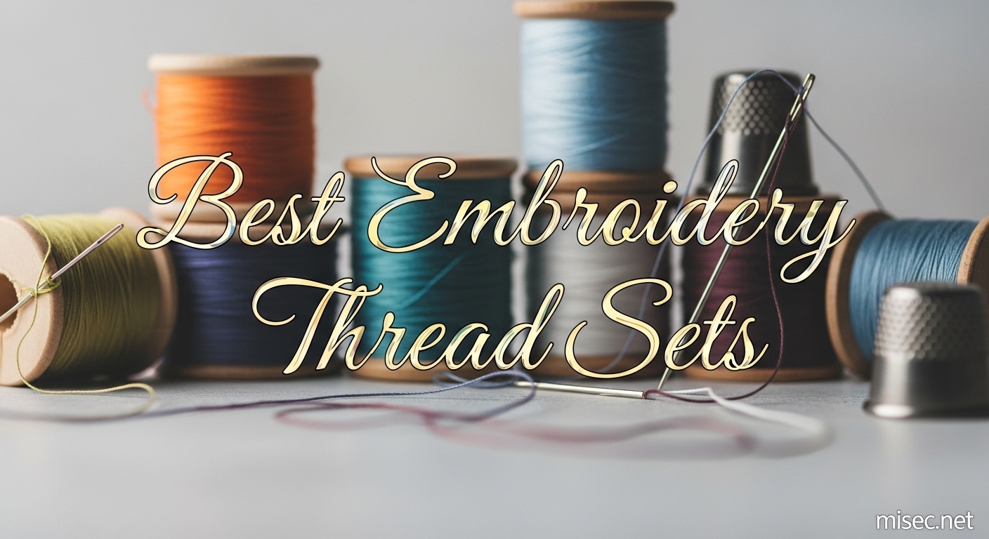 Best Embroidery Thread Sets