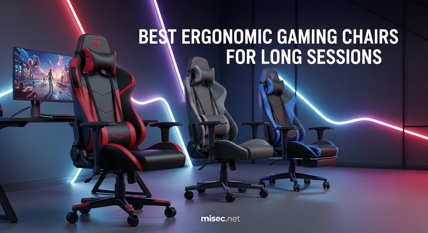 Best Ergonomic Gaming Chairs for Long Sessions