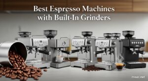Best Espresso Machines with Built-In Grinders