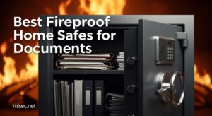Best Fireproof Home Safes for Documents