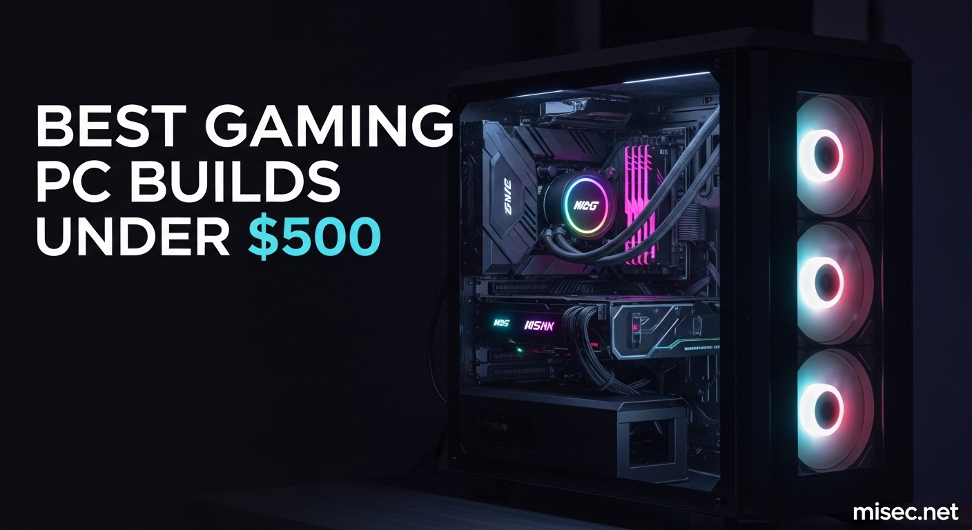 Best Gaming PC Builds Under $500