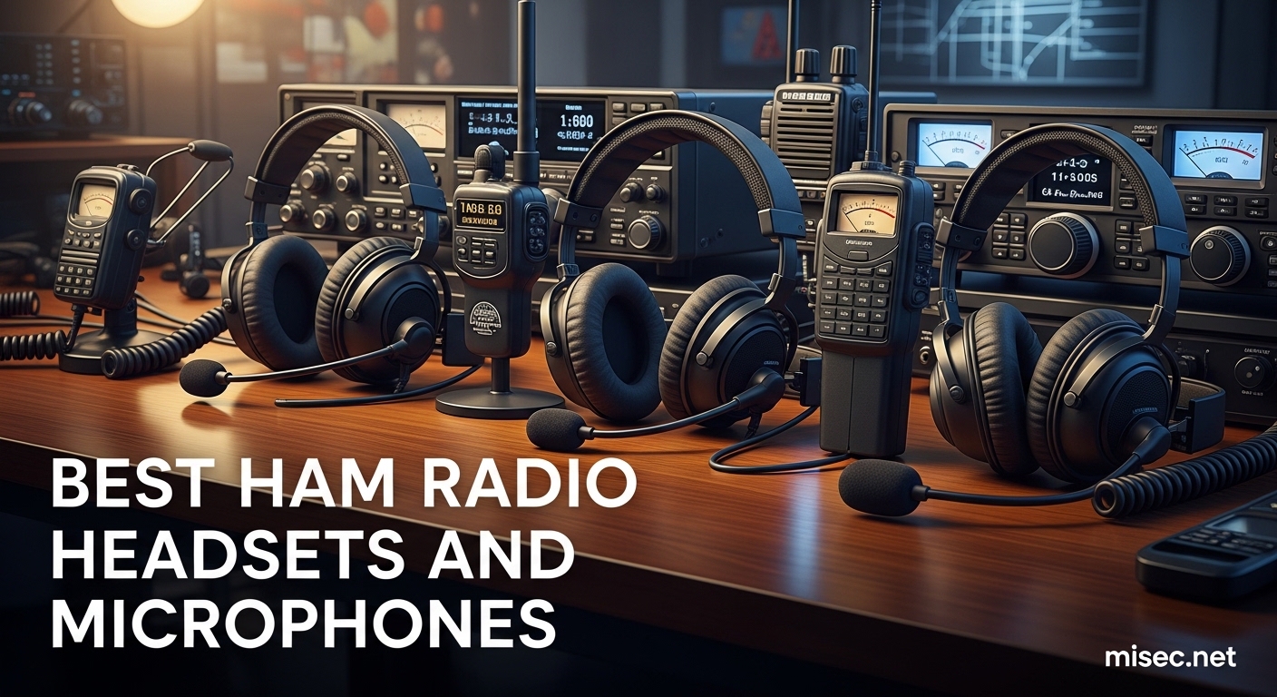 Best Ham Radio Headsets and Microphones