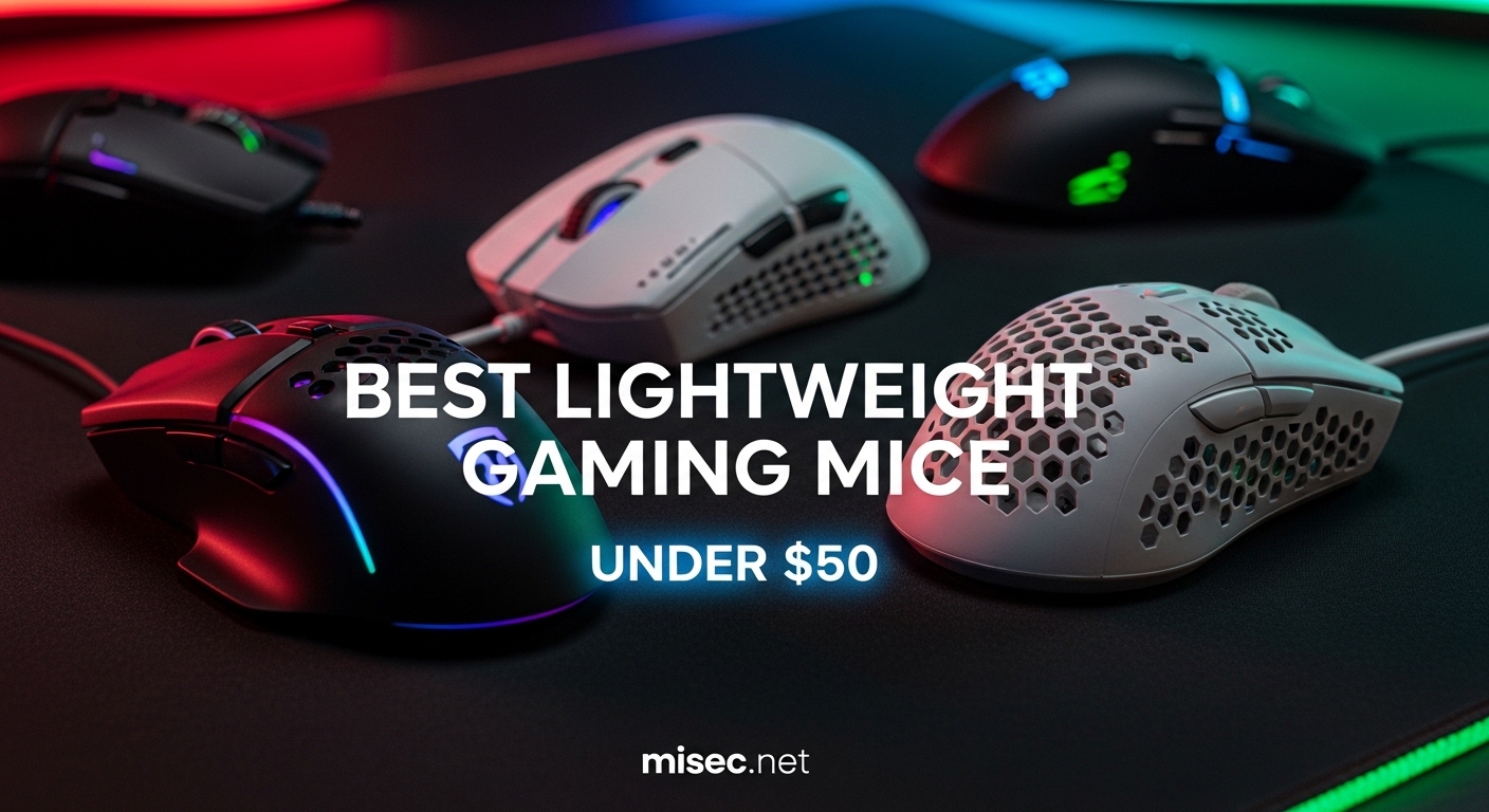 Best Lightweight Gaming Mice Under $50