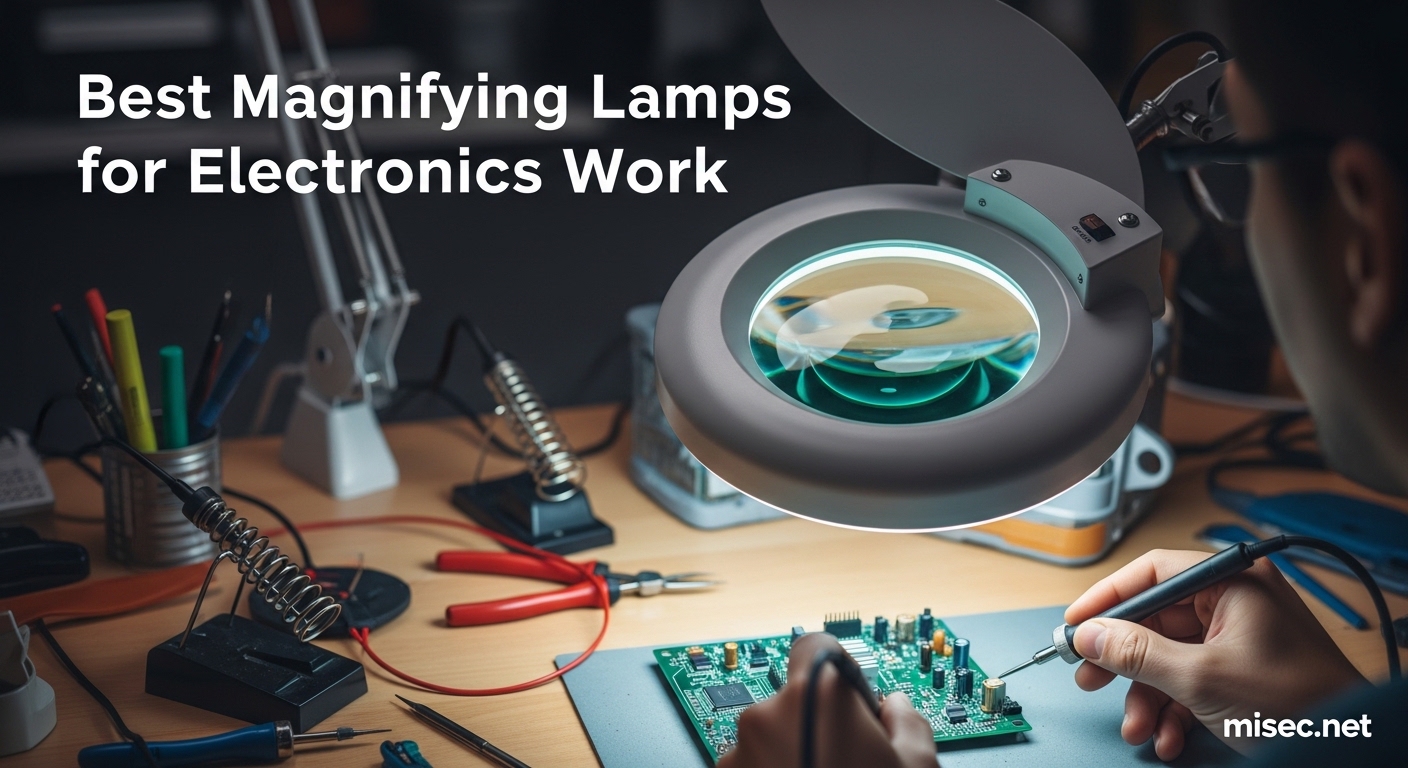Best Magnifying Lamps for Electronics Work