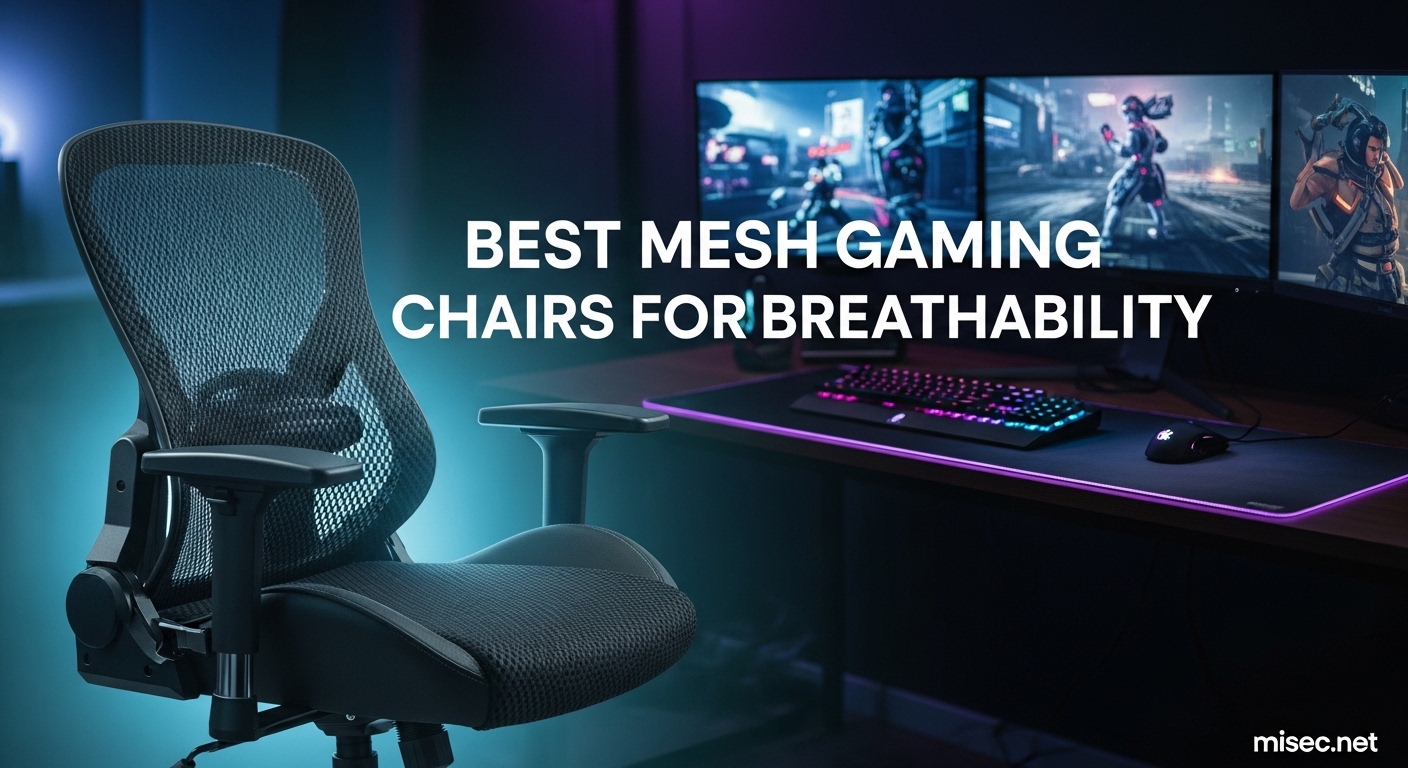 Best Mesh Gaming Chairs for Breathability