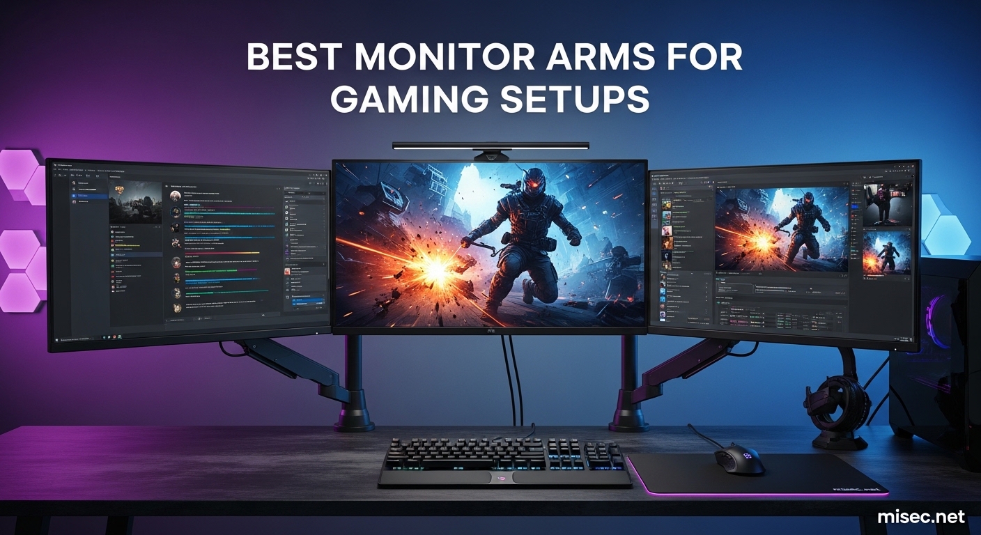 Best Monitor Arms for Gaming Setups