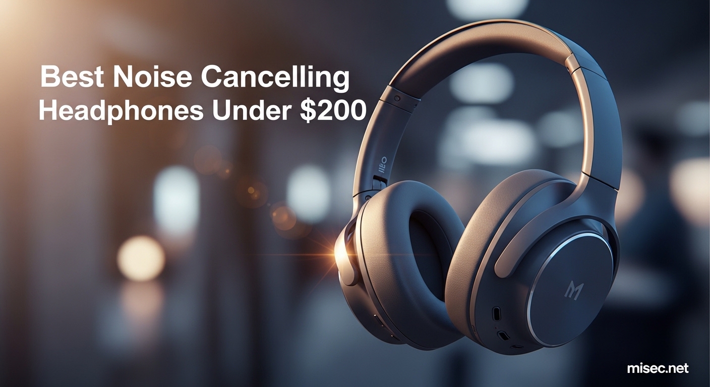 Best Noise Cancelling Headphones Under $200
