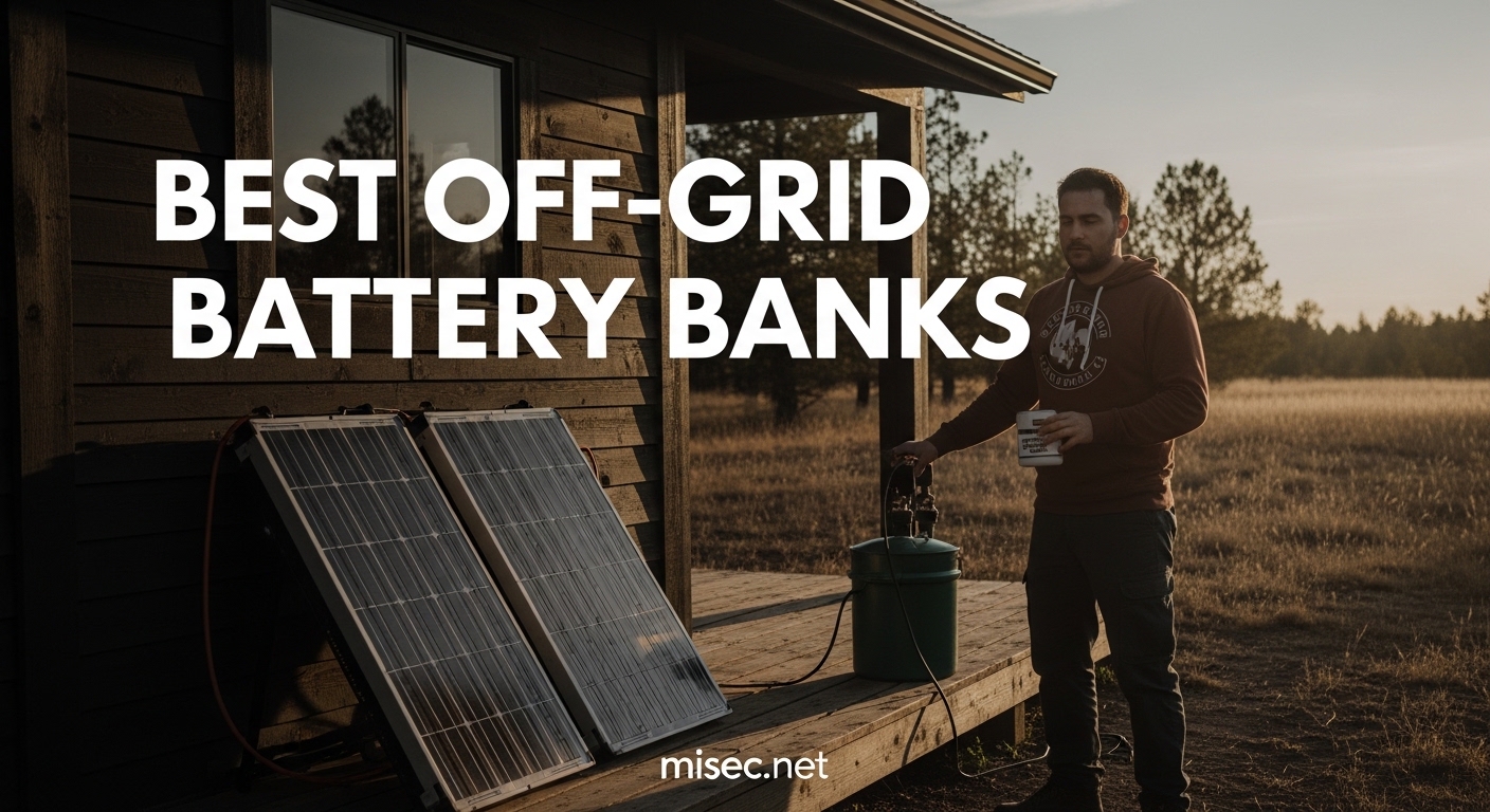 Best Off-Grid Battery Banks