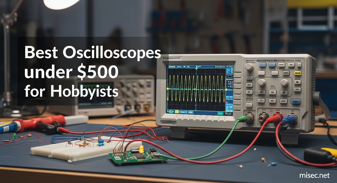 Best Oscilloscopes under $500 for Hobbyists