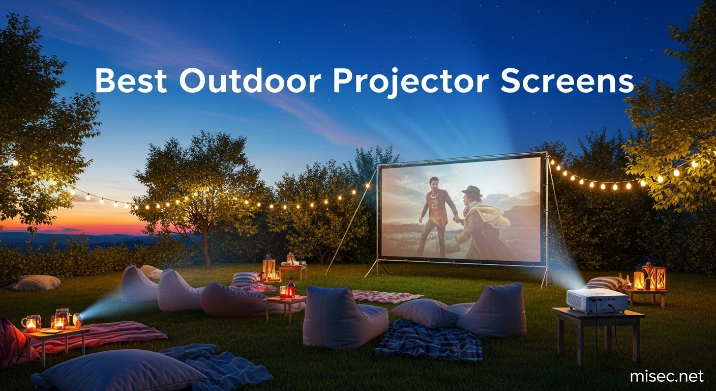 Best Outdoor Projector Screens