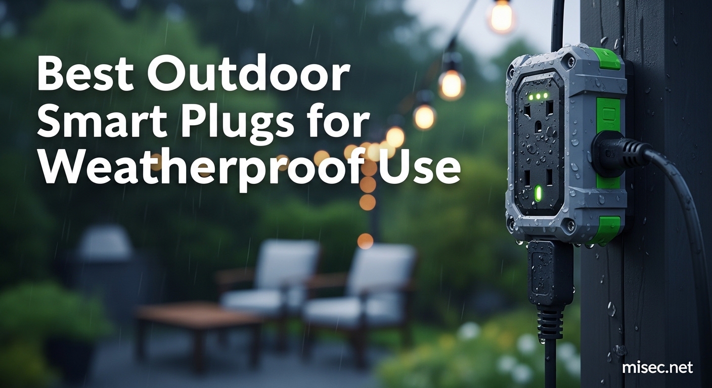 Best Outdoor Smart Plugs for Weatherproof Use