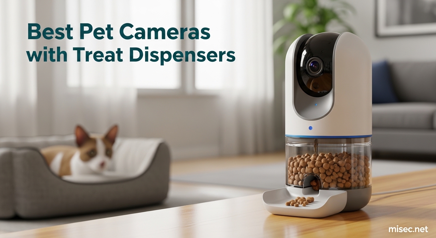 Best Pet Cameras with Treat Dispensers