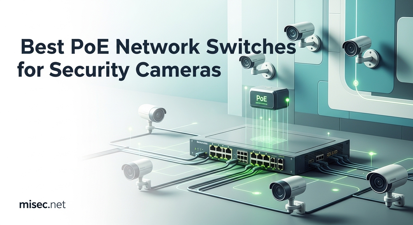 Best PoE Network Switches for Security Cameras