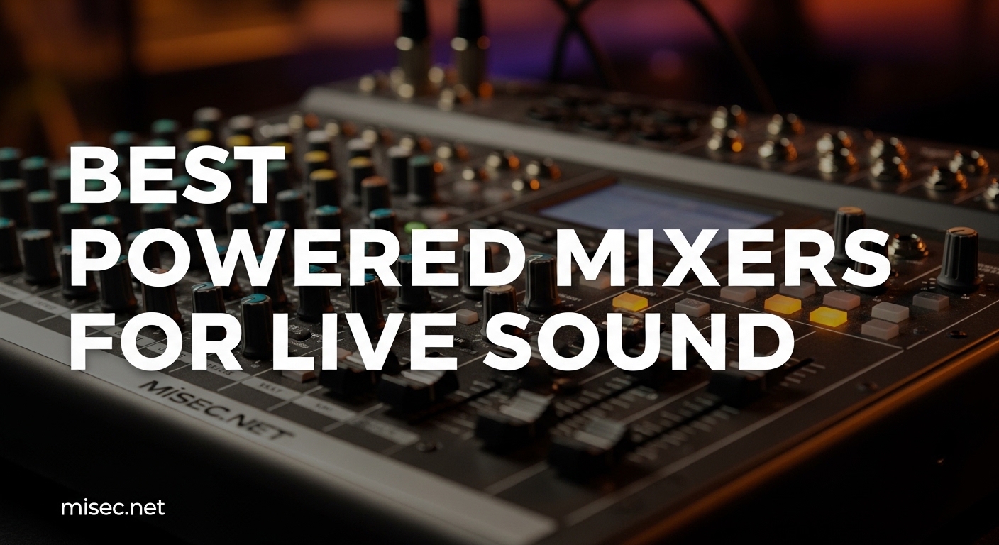 Best Powered Mixers for Live Sound