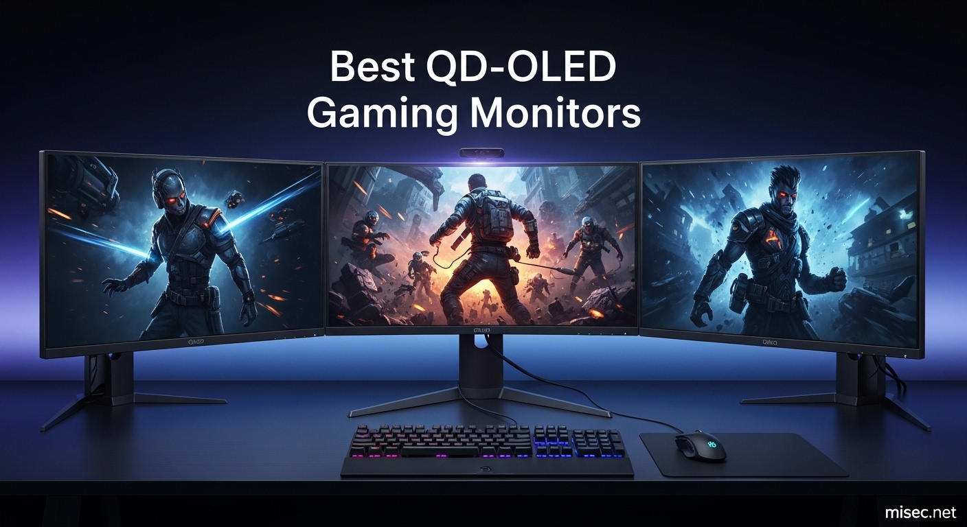 Best QD-OLED Gaming Monitors