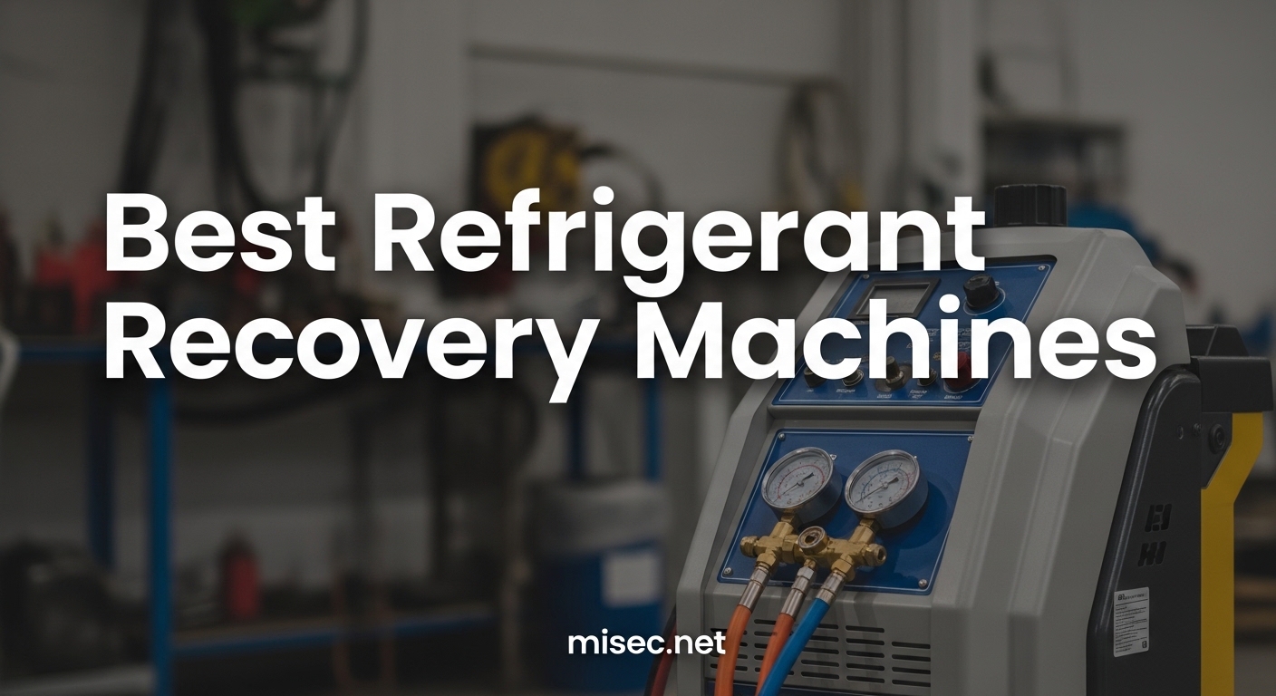 Best Refrigerant Recovery Machines