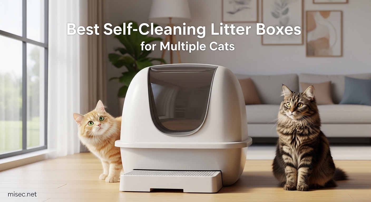 Best Self-Cleaning Litter Boxes for Multiple Cats