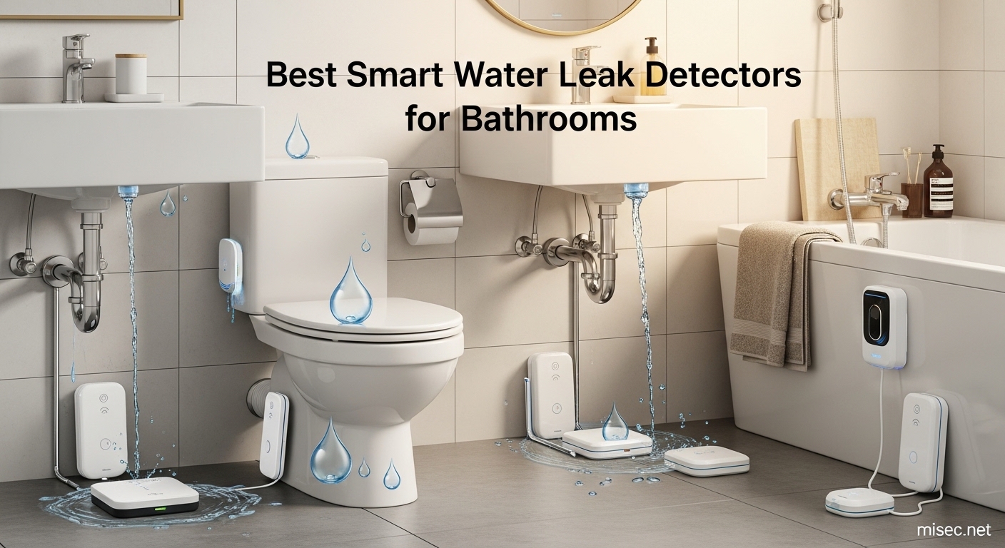 Best Smart Water Leak Detectors for Bathrooms