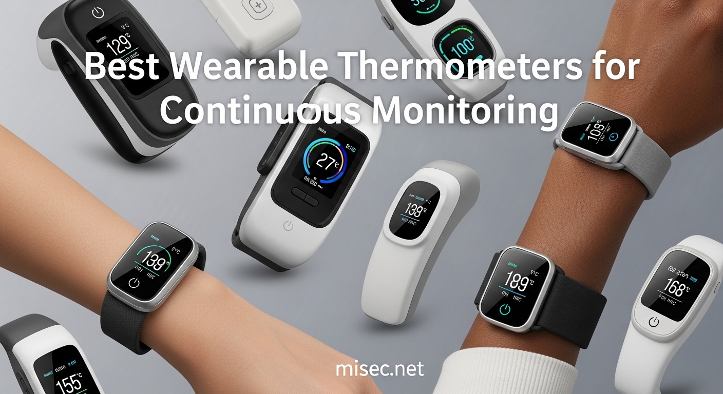 Best Wearable Thermometers for Continuous Monitoring