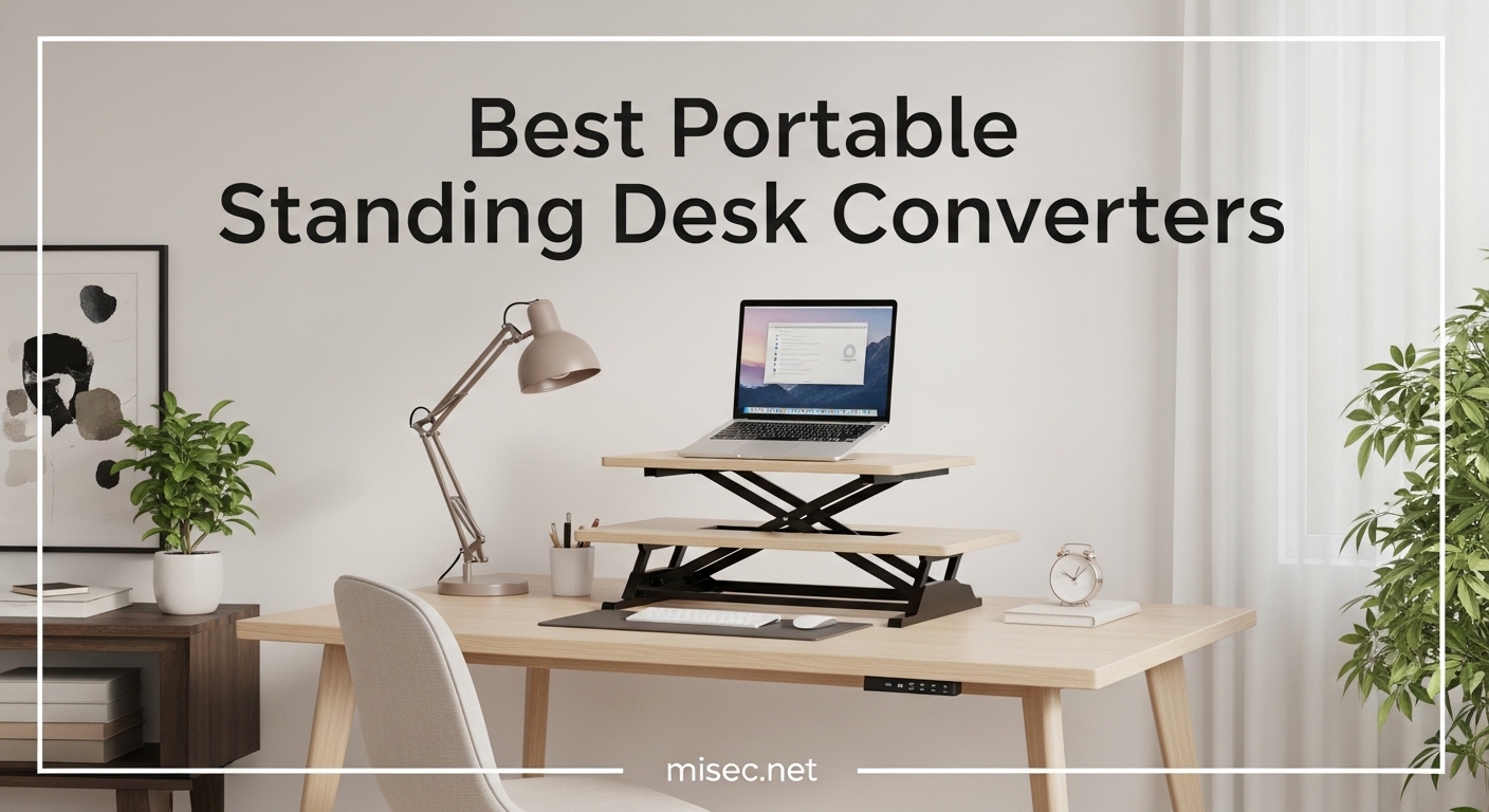 est Portable Standing Desk Converters
