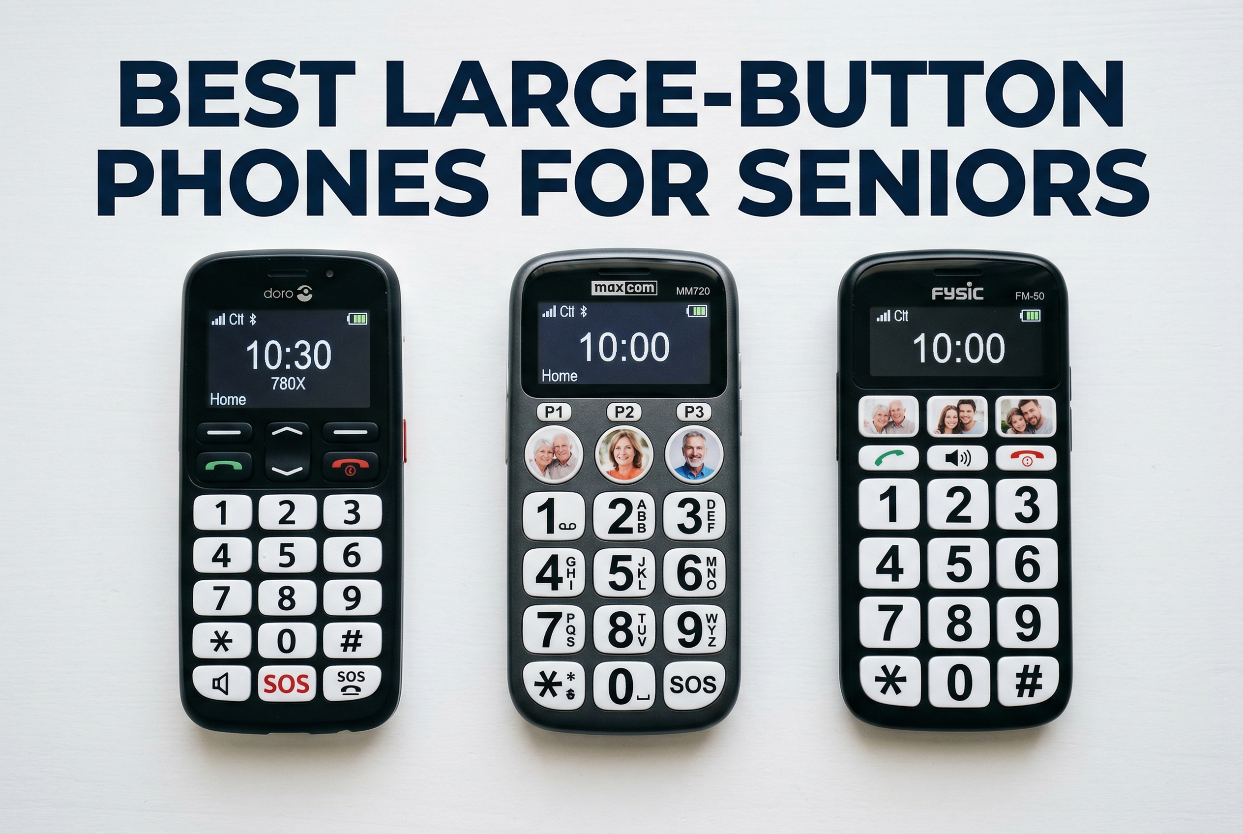 Best large-button phones for seniors