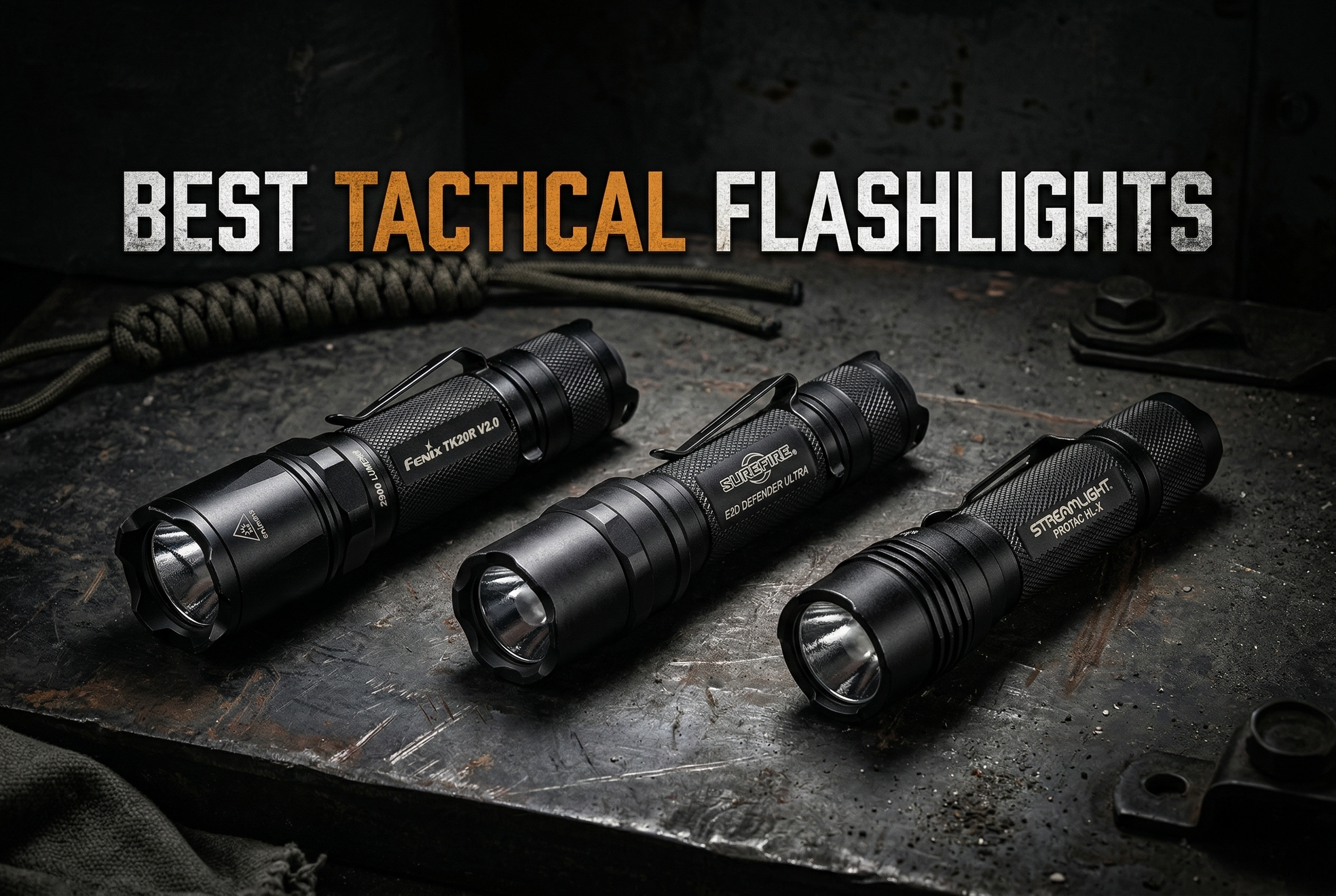 Best tactical flashlights