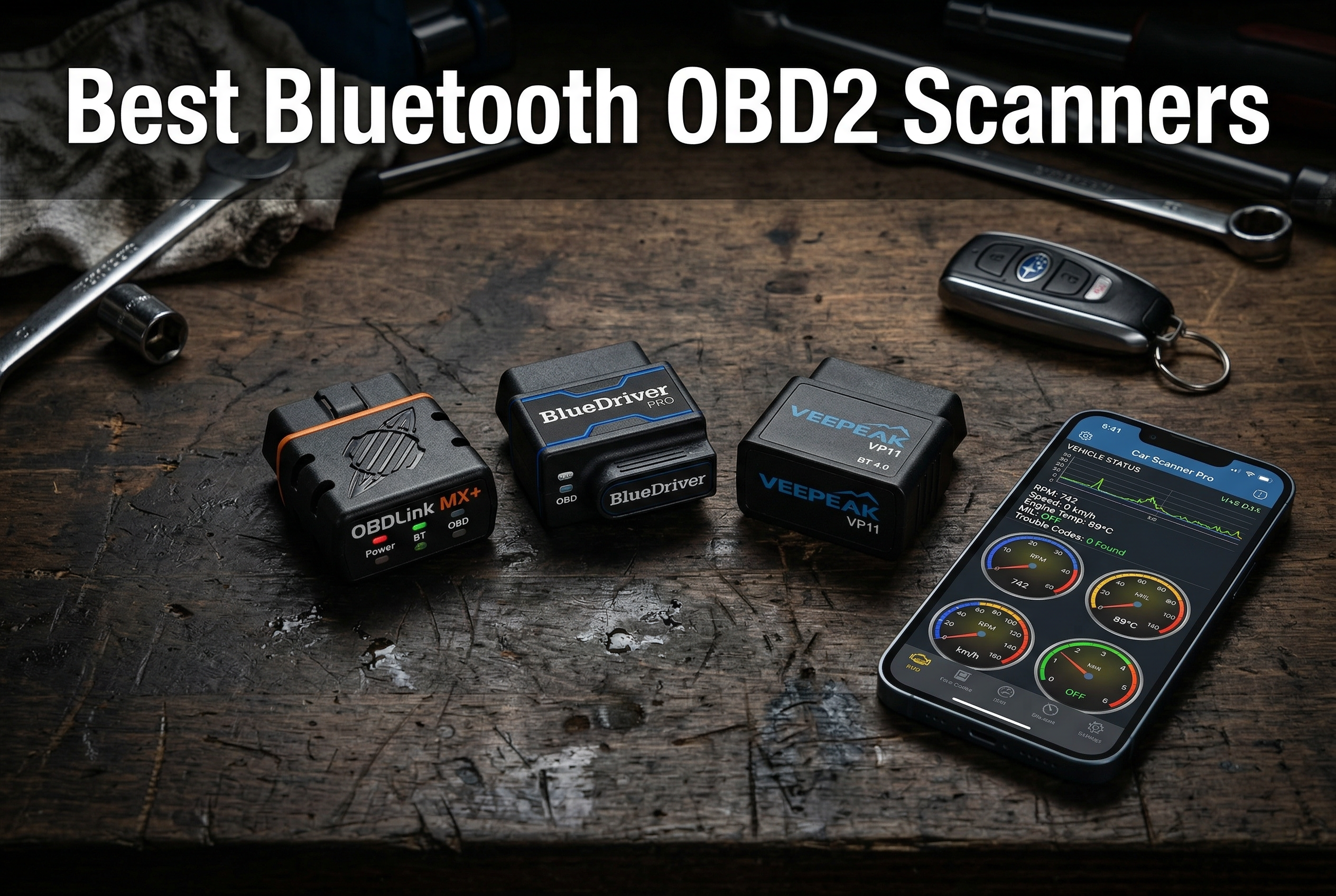 Best Bluetooth OBD2 scanners