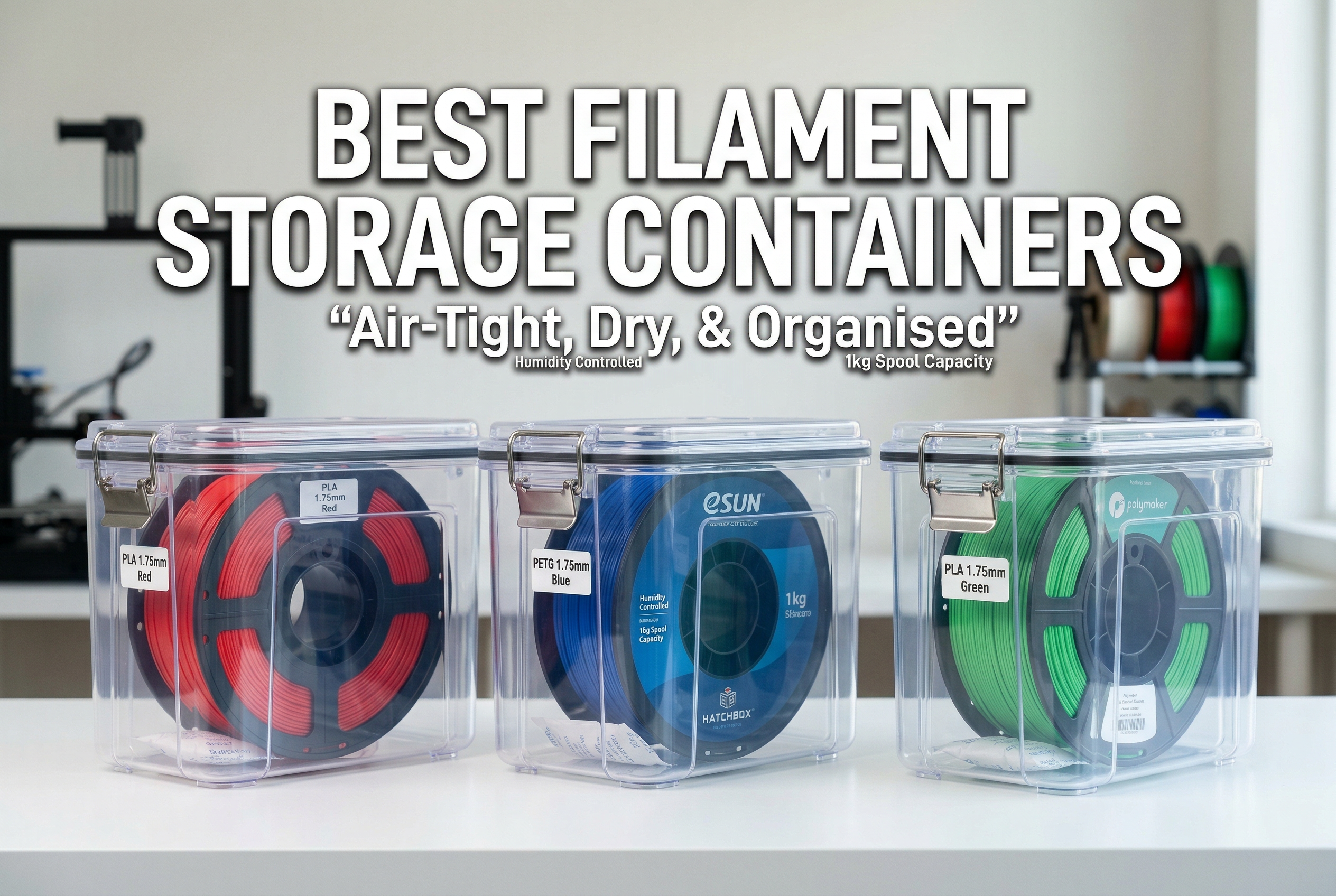 Best filament storage containers