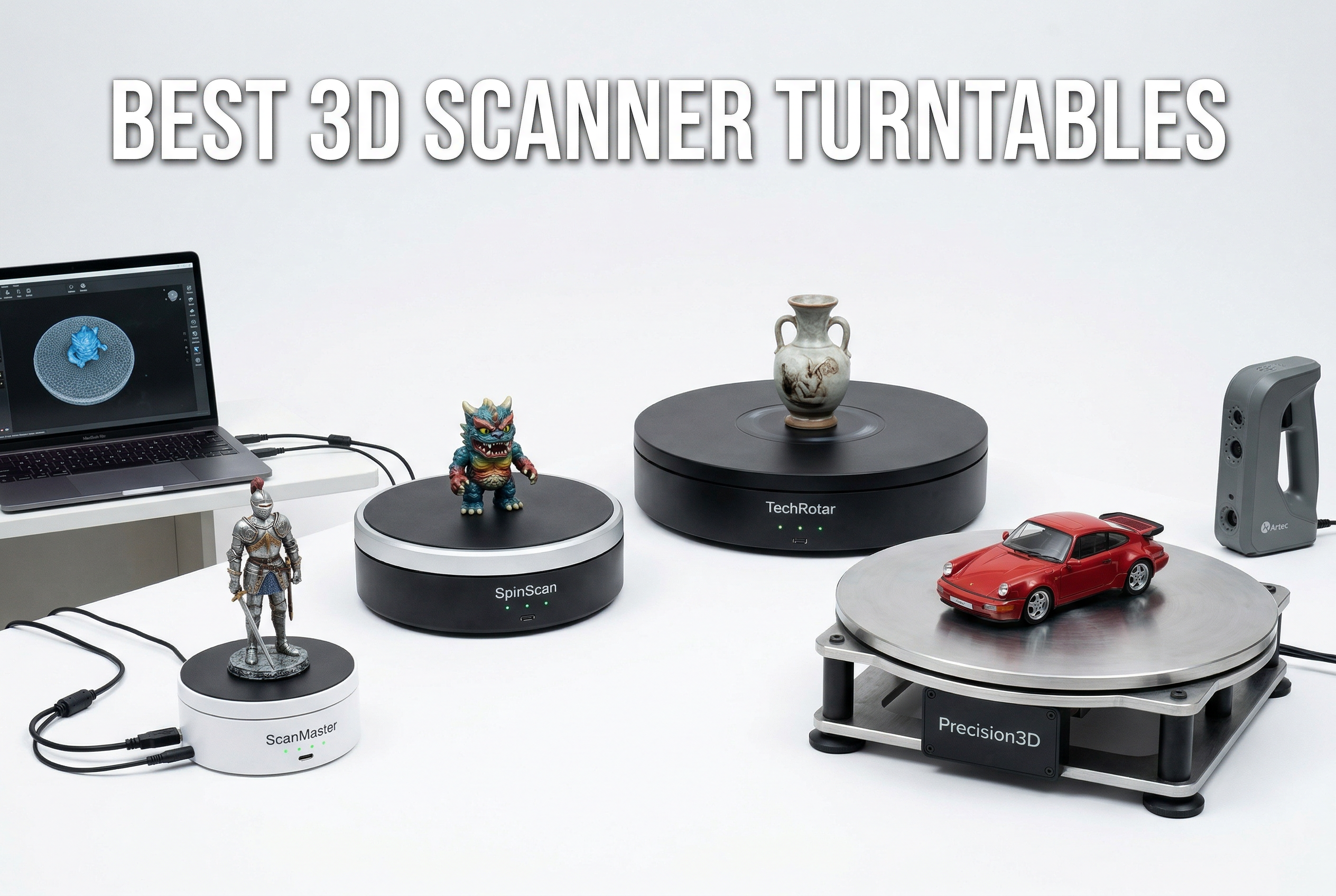 Best 3D scanner turntables