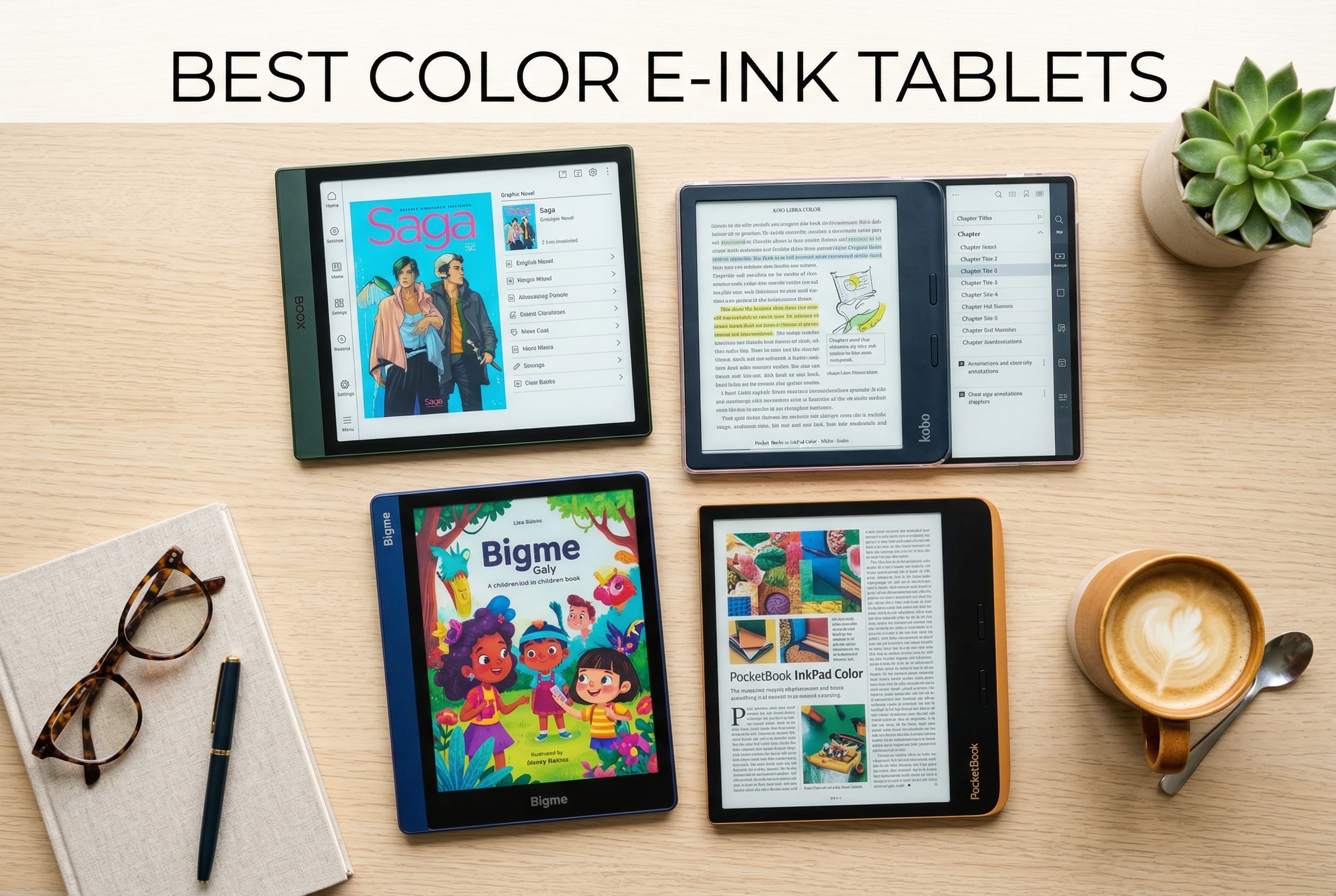 Best color e-ink tablets