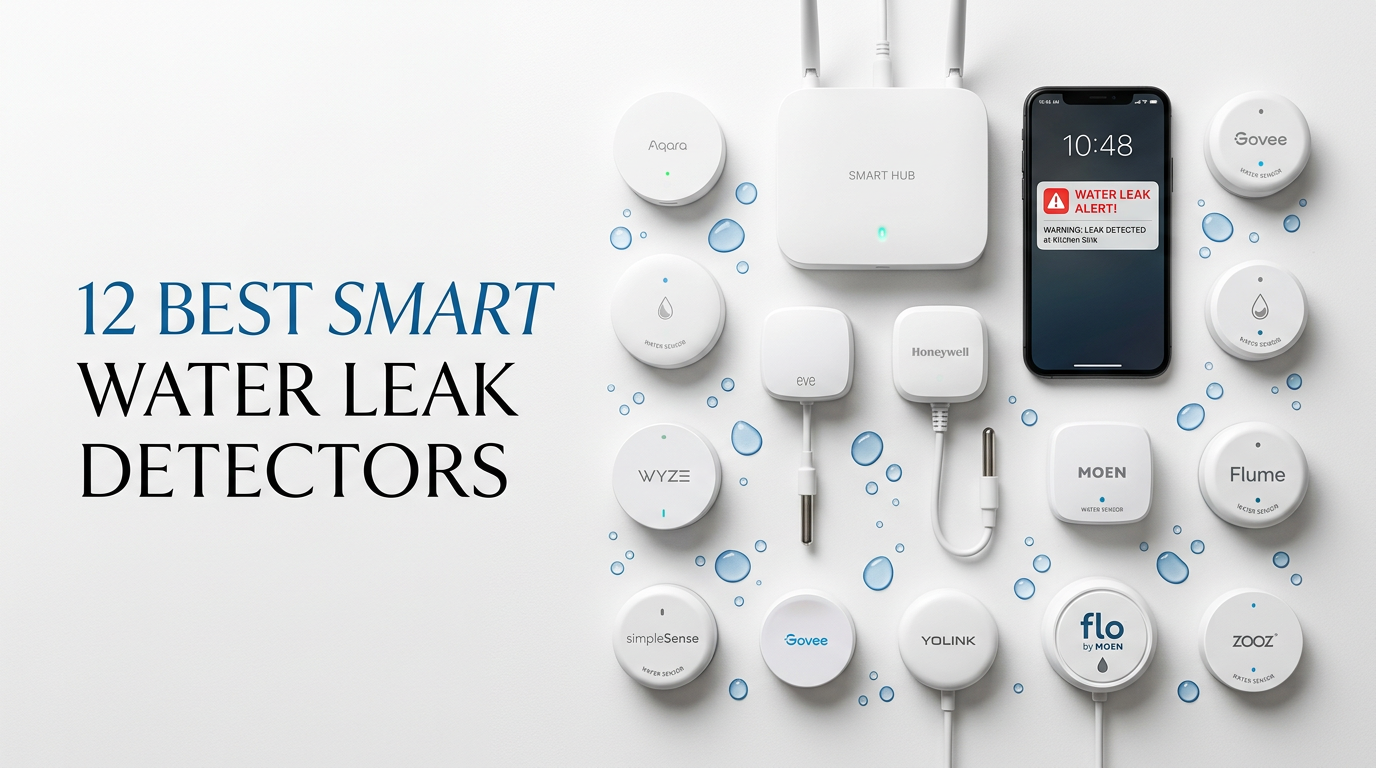 best smart water leak detectors