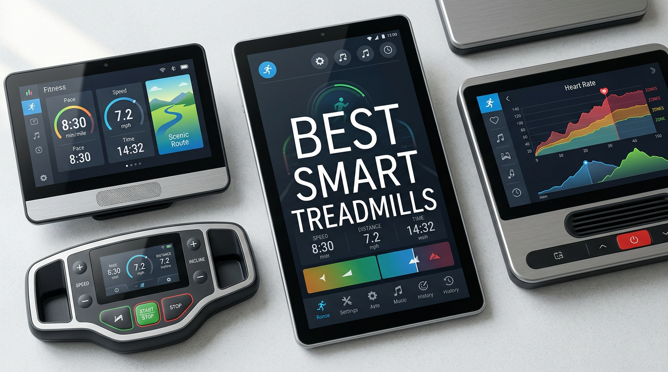 best connected smart treadmills for home