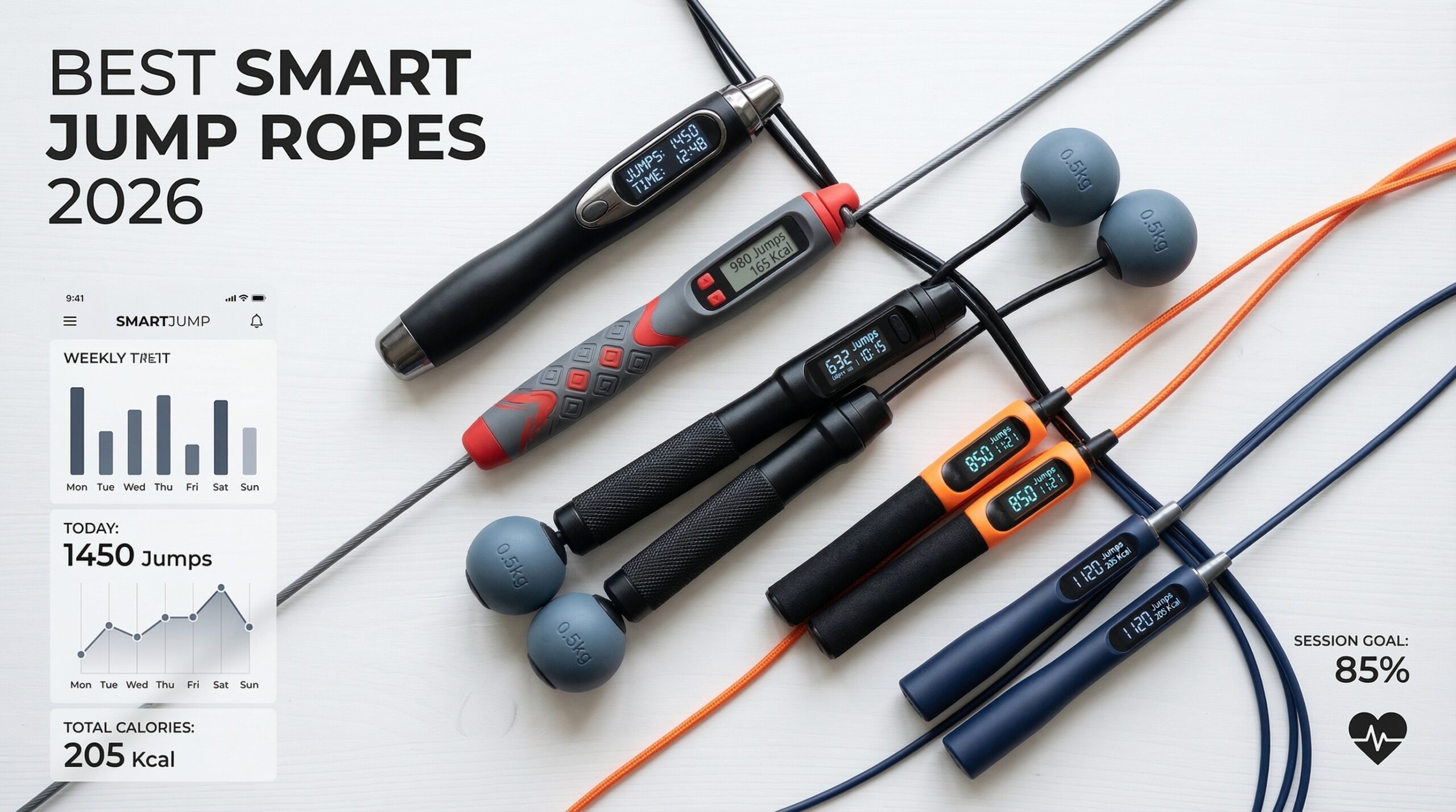 best smart jump ropes with app tracking