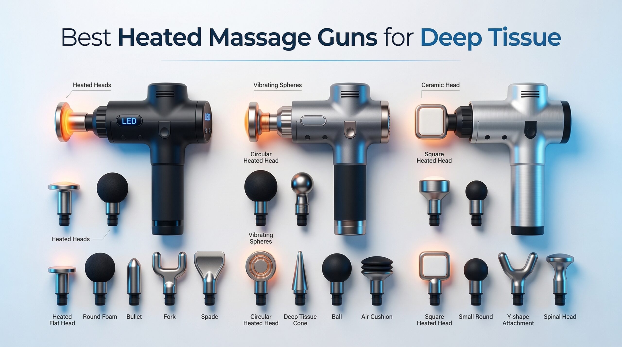 best heated massage guns for deep tissue