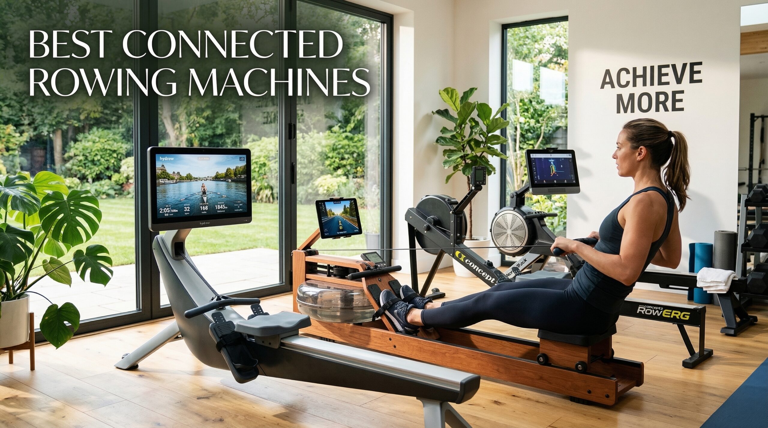 best connected rowing machines
