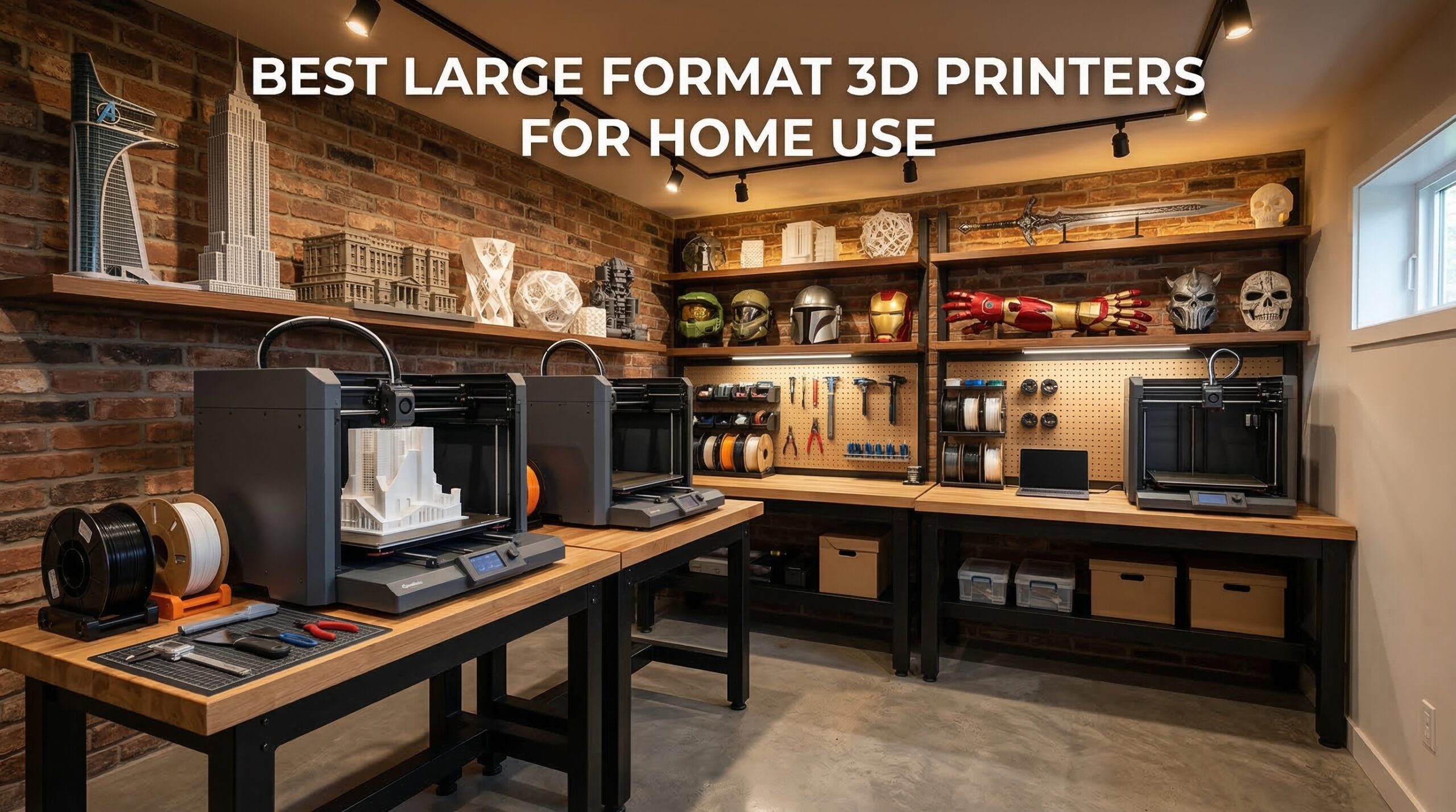 best large format 3d printers for home use
