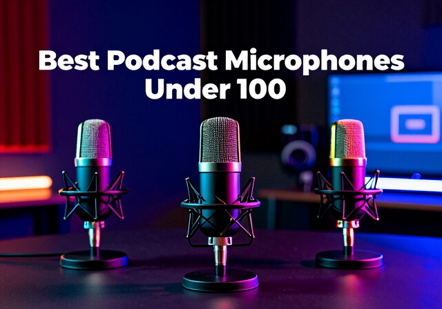best podcast microphones under $100