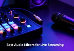 best audio mixers for live streaming