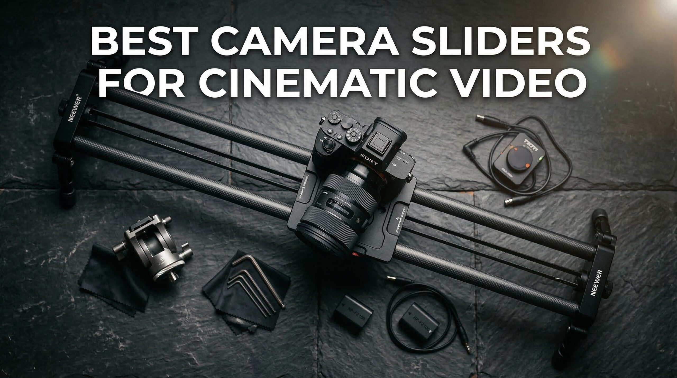 best camera sliders for cinematic video