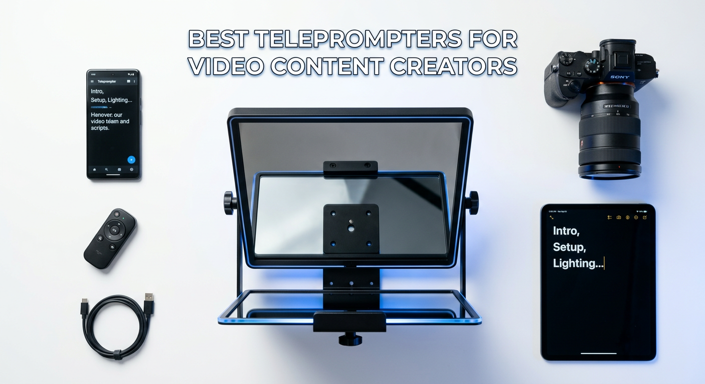 best teleprompters for video content creators
